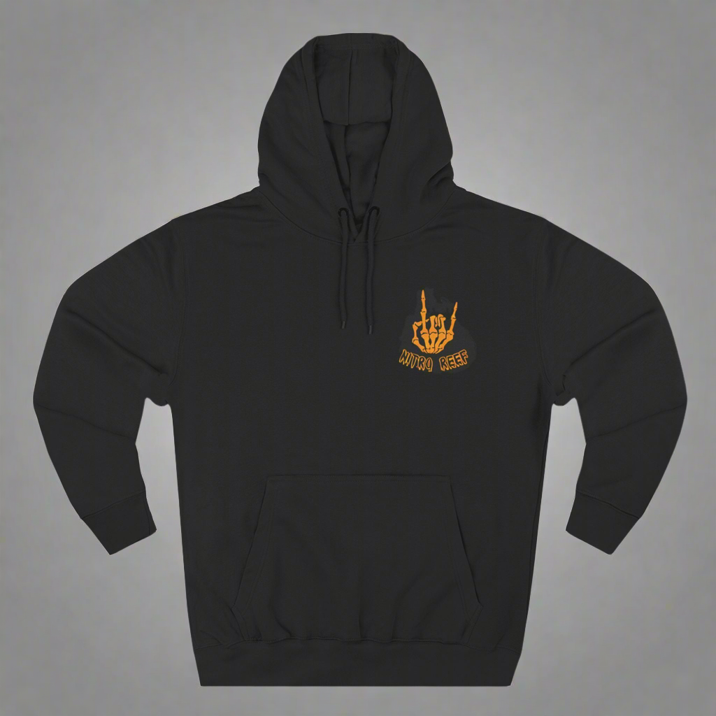 Witchy Motorcycle Fleece Hoodie