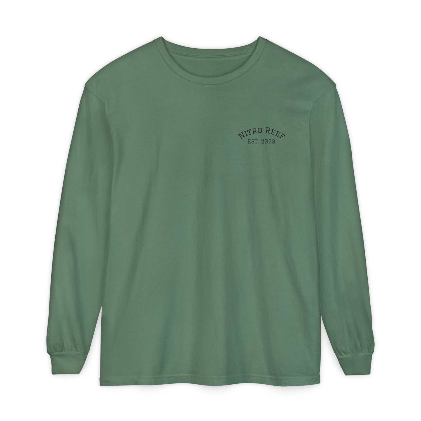 Nitro Reef Boat Long Sleeve T-Shirt — Nautical Fishing & Boating Graphic Tee