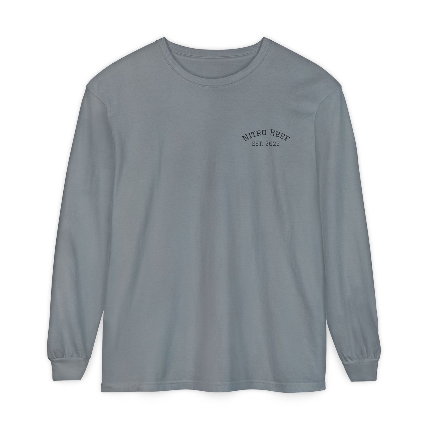 Nitro Reef Boat Long Sleeve T-Shirt — Nautical Fishing & Boating Graphic Tee