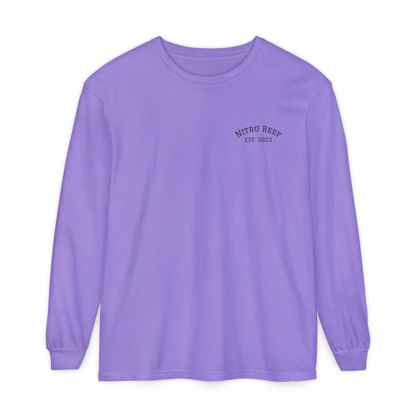 Nitro Reef Boat Long Sleeve T-Shirt — Nautical Fishing & Boating Graphic Tee