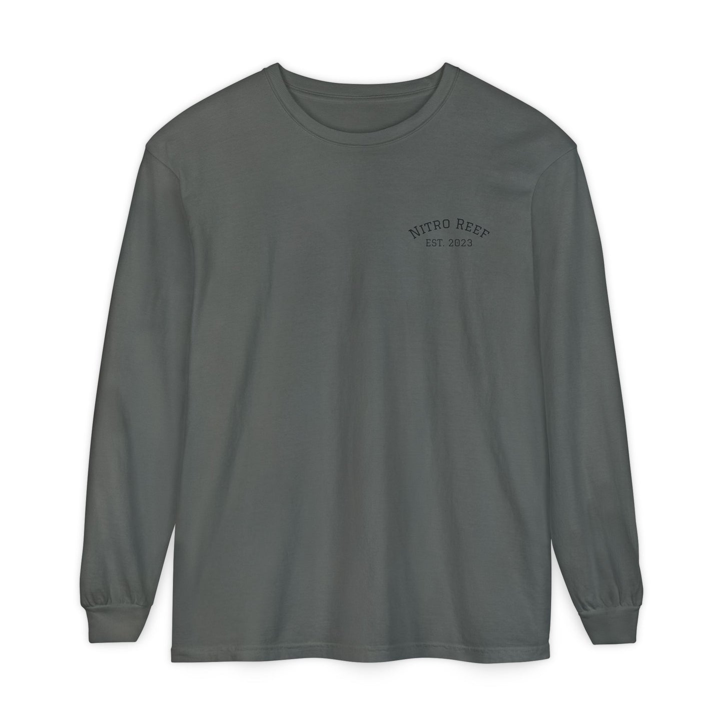 Nitro Reef Boat Long Sleeve T-Shirt — Nautical Fishing & Boating Graphic Tee