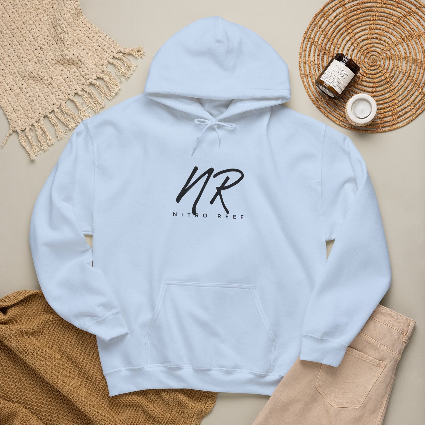 NR Minimal Logo Hoodie — Nico Rose Signature Pullover