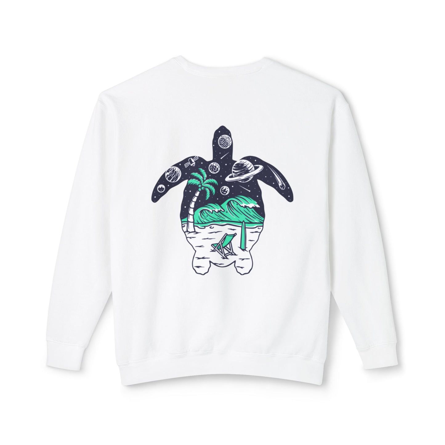 Sea Turtle Beach Crewneck Sweatshirt