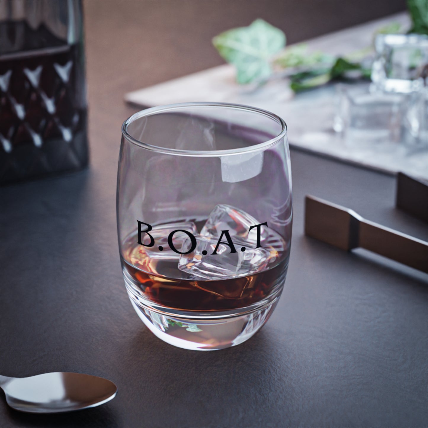 B.O.A.T Whiskey Glass