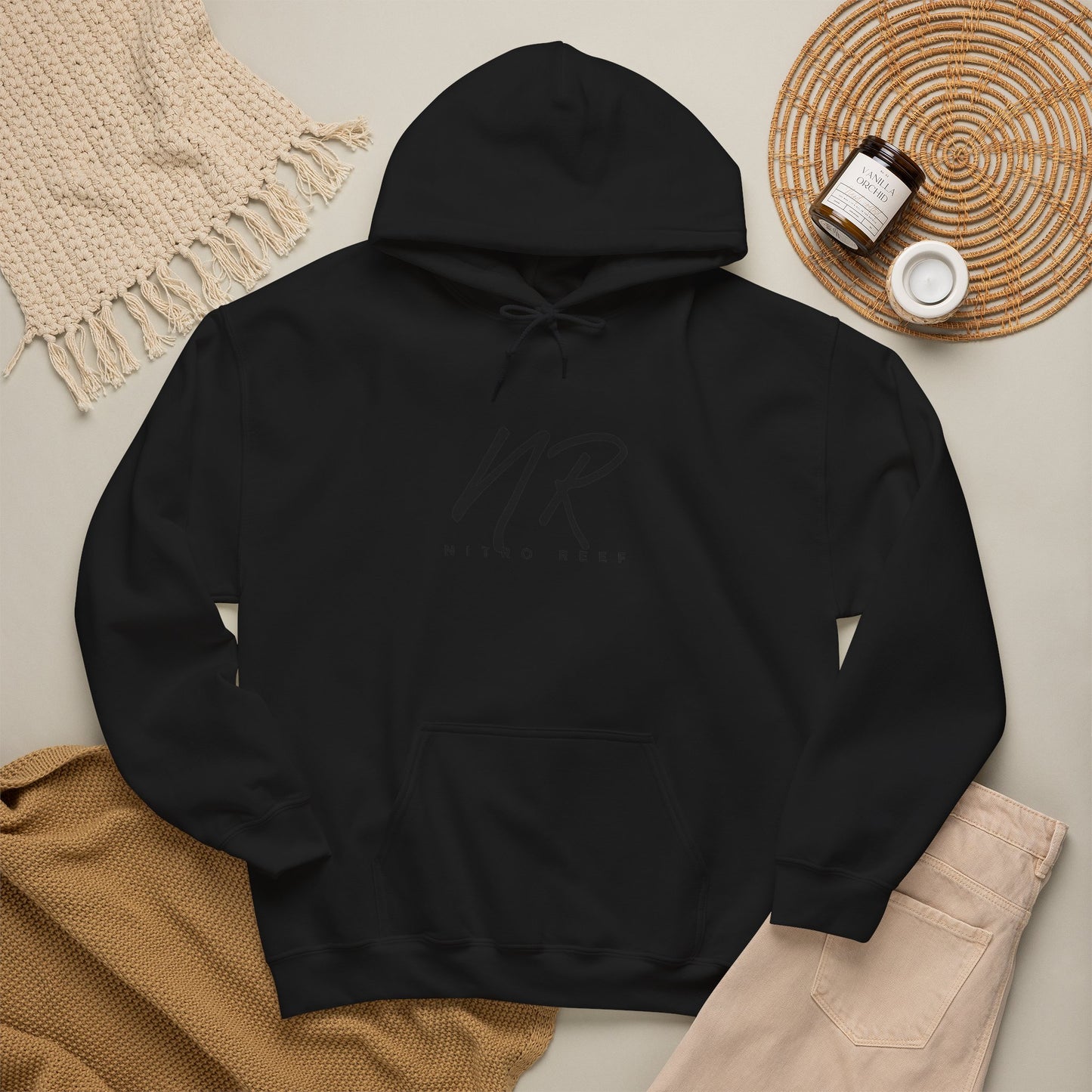 NR Minimal Logo Hoodie — Nico Rose Signature Pullover