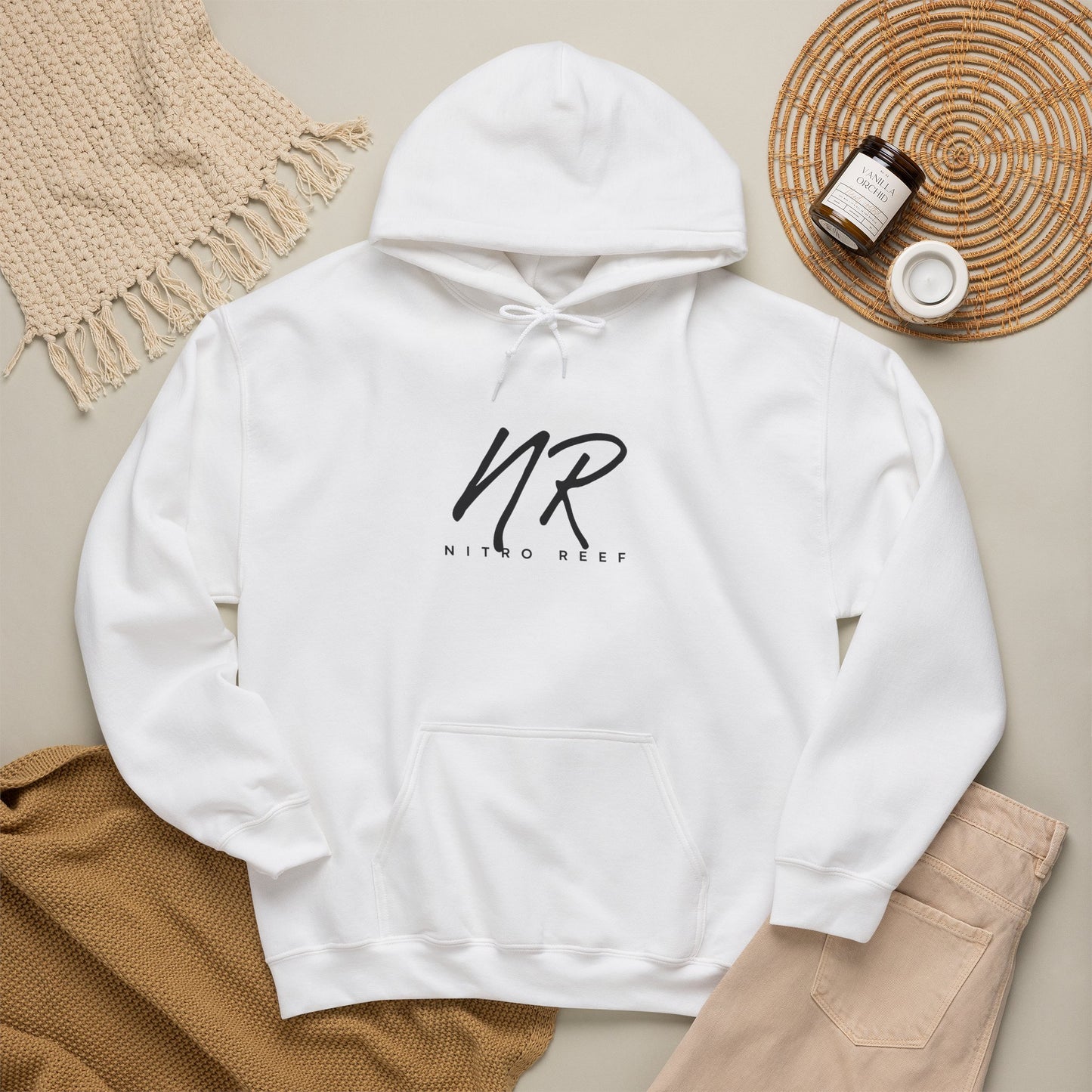 NR Minimal Logo Hoodie — Nico Rose Signature Pullover