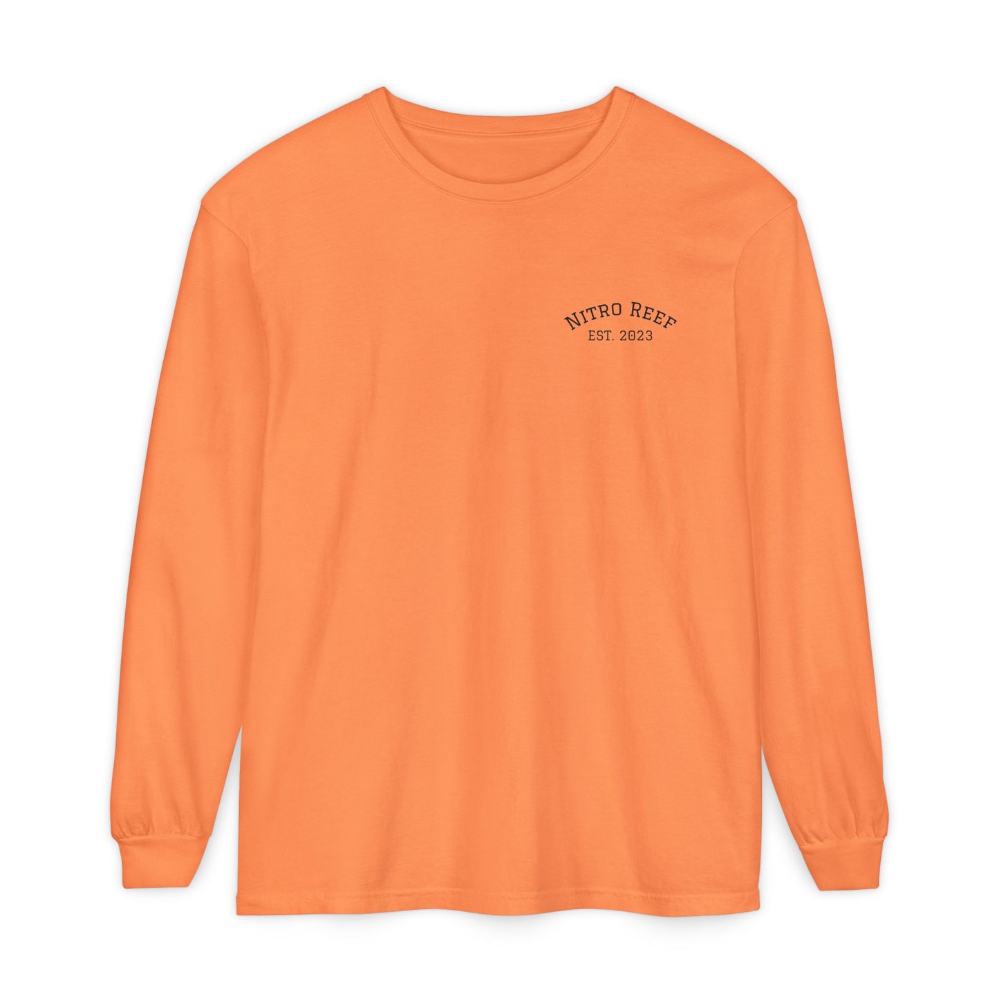 Nitro Reef Boat Long Sleeve T-Shirt — Nautical Fishing & Boating Graphic Tee