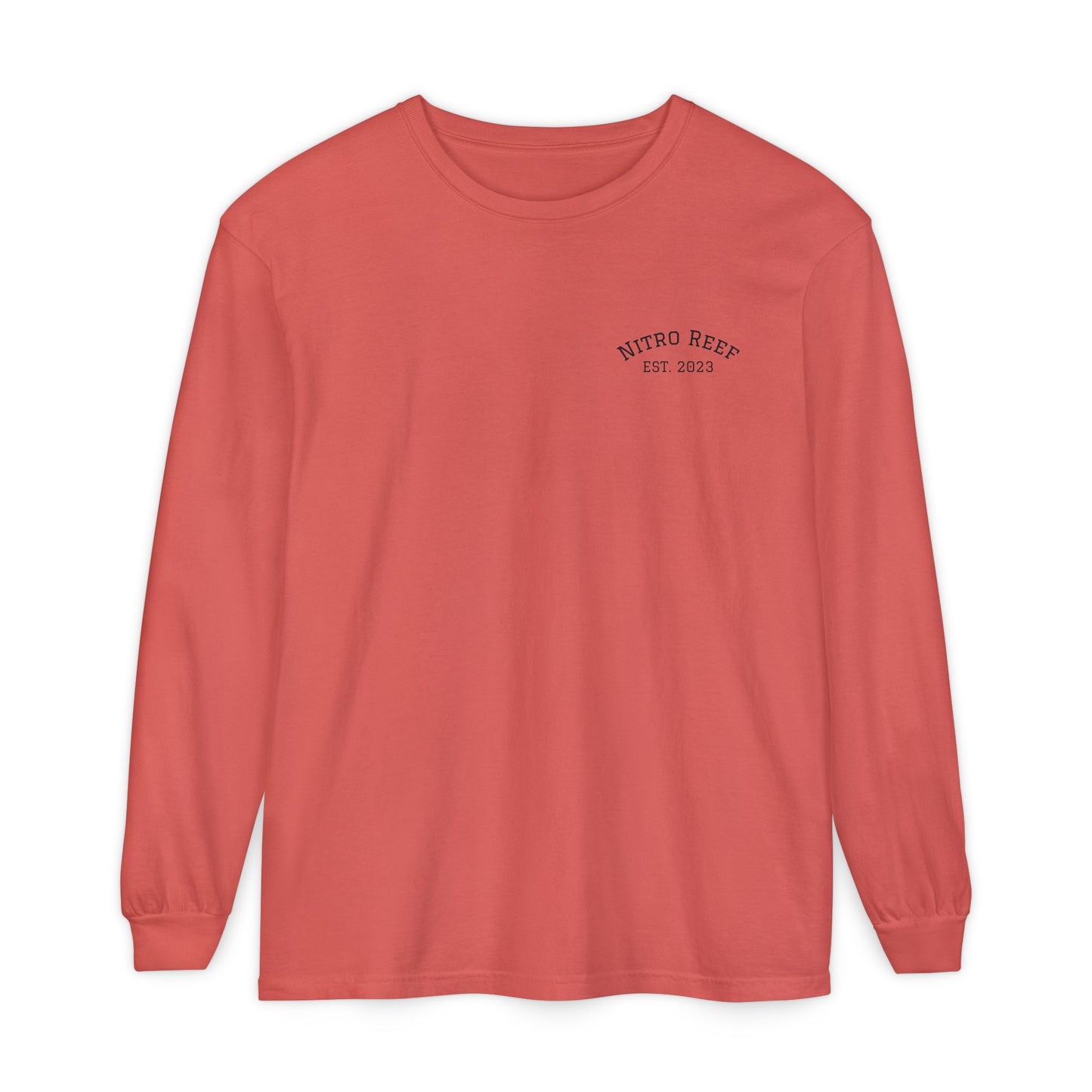 Nitro Reef Boat Long Sleeve T-Shirt — Nautical Fishing & Boating Graphic Tee