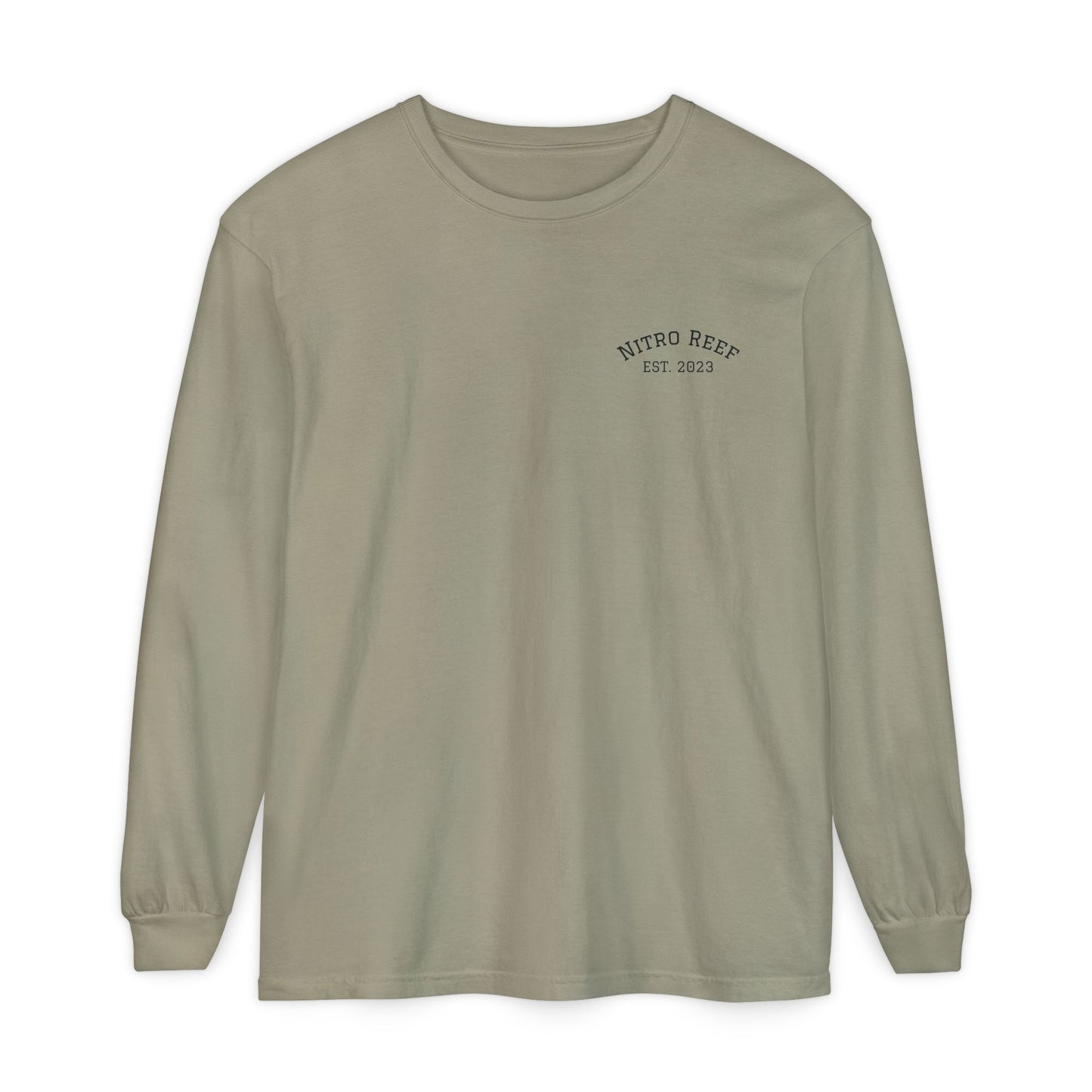 Nitro Reef Boat Long Sleeve T-Shirt — Nautical Fishing & Boating Graphic Tee