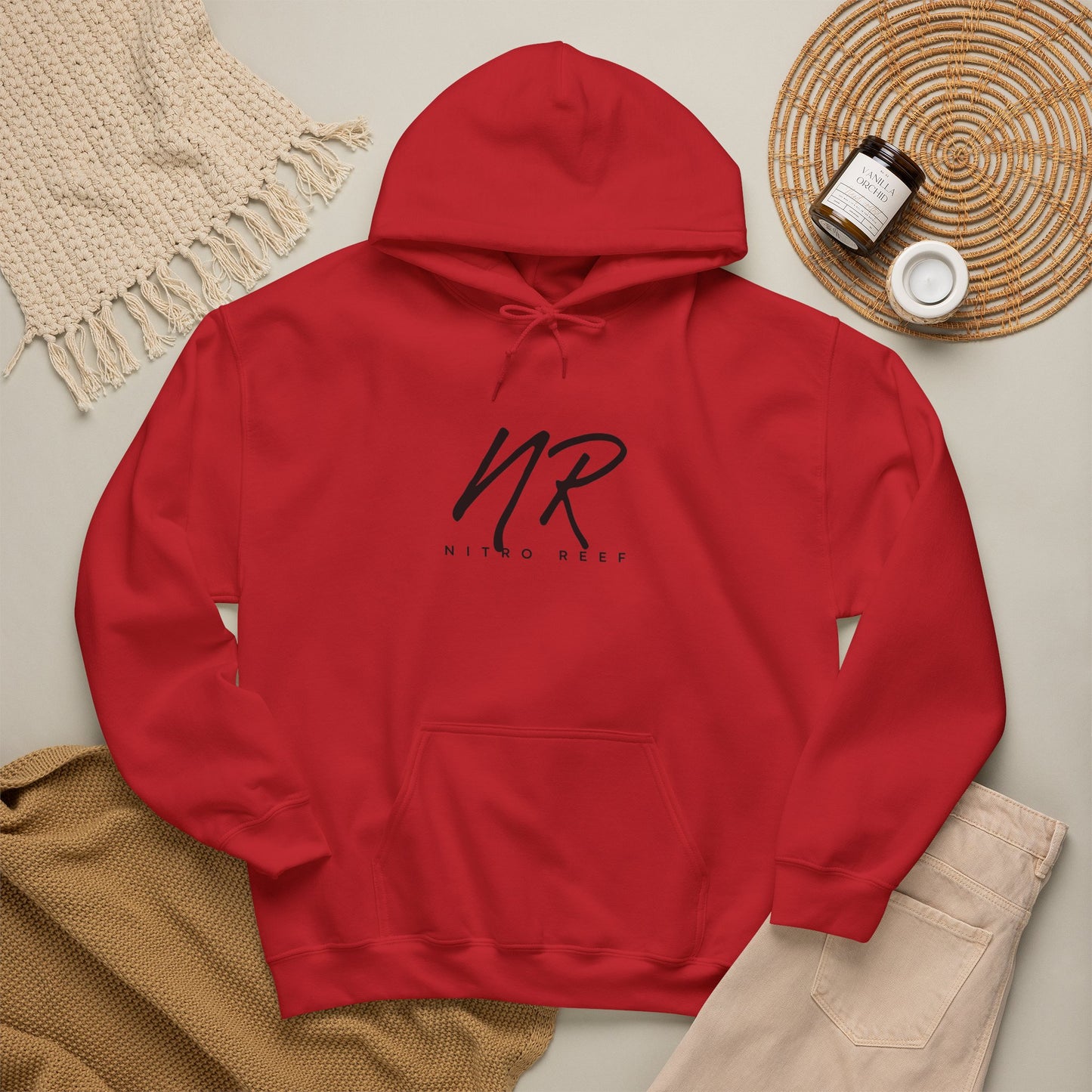 NR Minimal Logo Hoodie — Nico Rose Signature Pullover