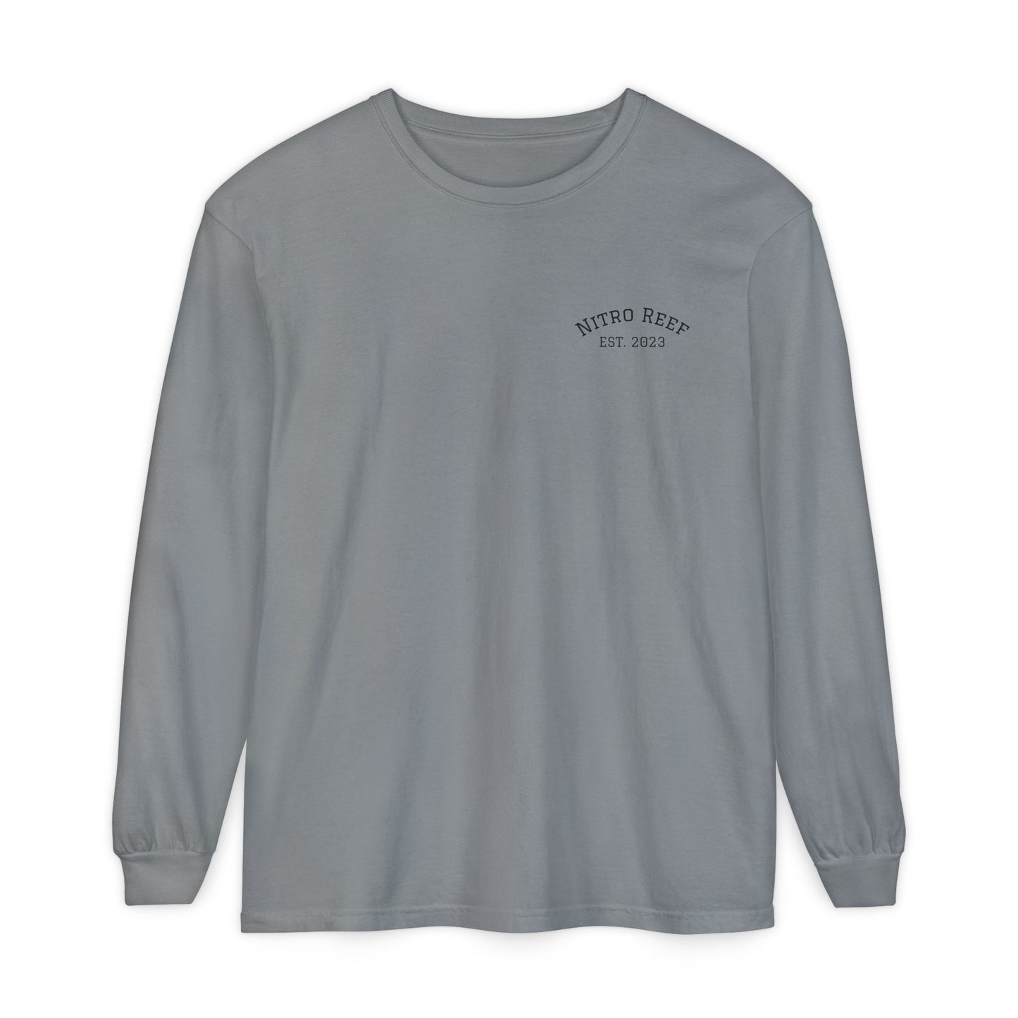 Nitro Reef Boat Long Sleeve T-Shirt — Nautical Fishing & Boating Graphic Tee