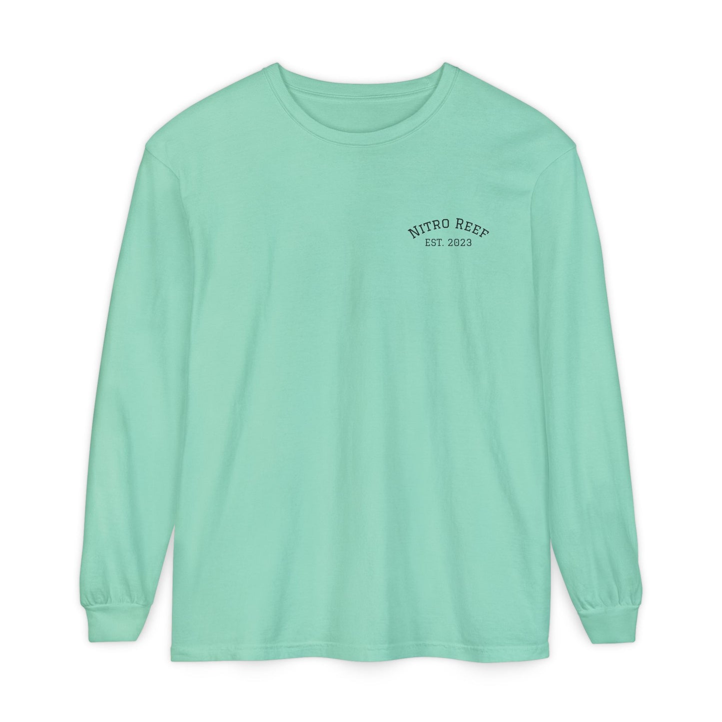 Nitro Reef Boat Long Sleeve T-Shirt — Nautical Fishing & Boating Graphic Tee