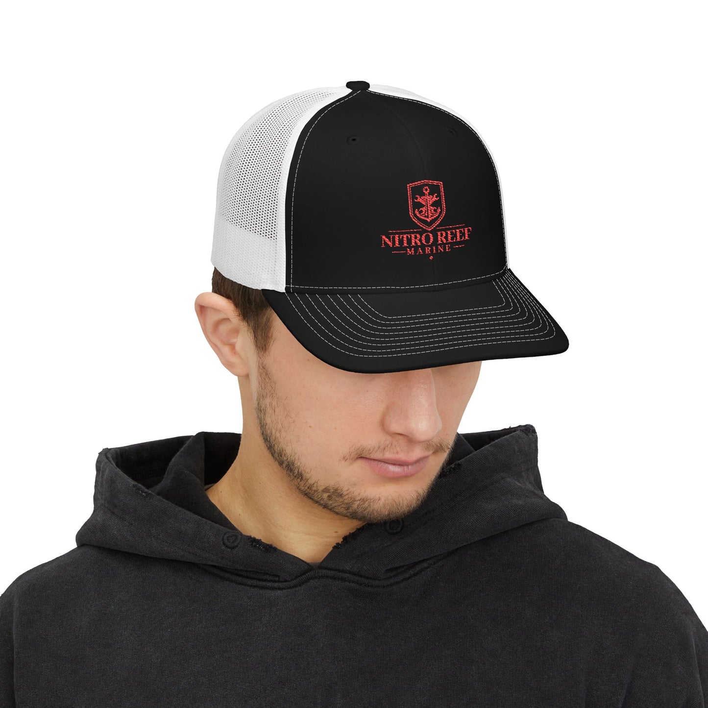 Nitro Reef Marine Embroidered Trucker Cap