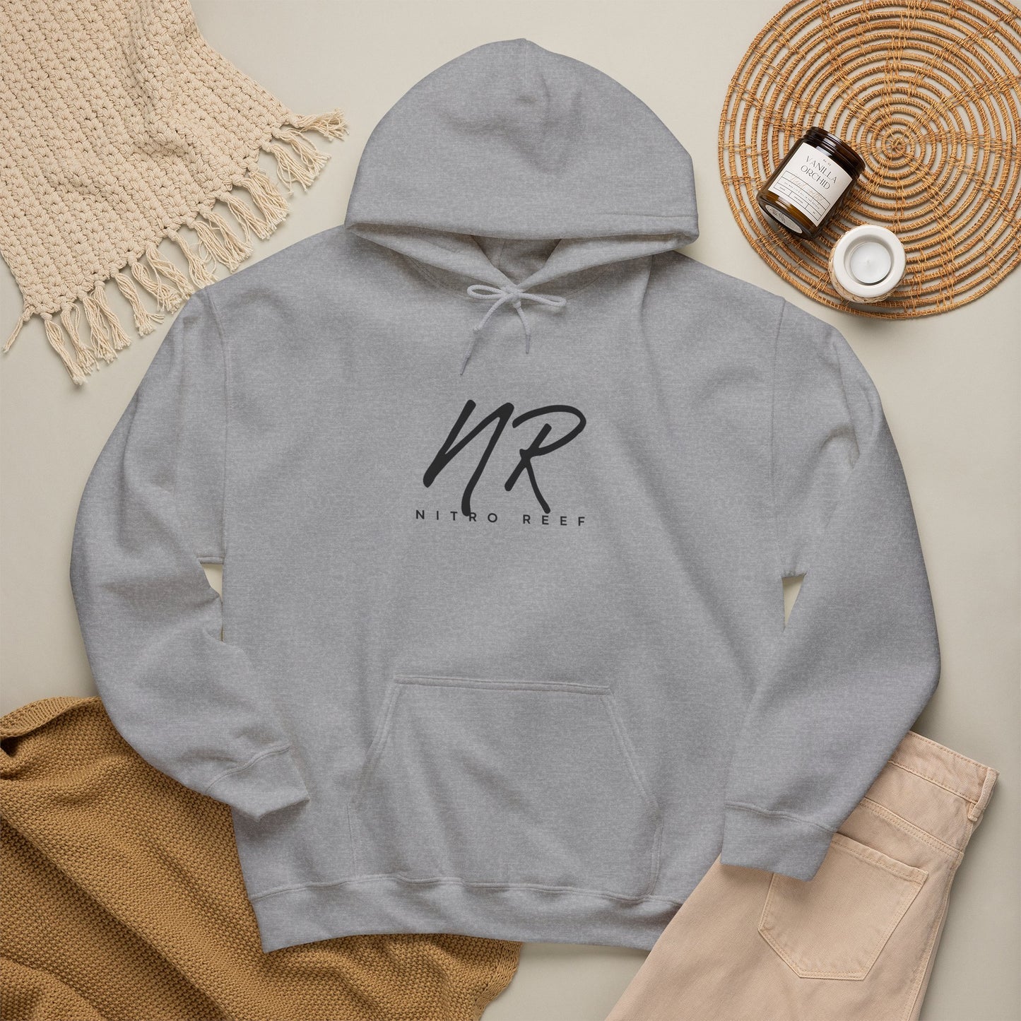 NR Minimal Logo Hoodie — Nico Rose Signature Pullover