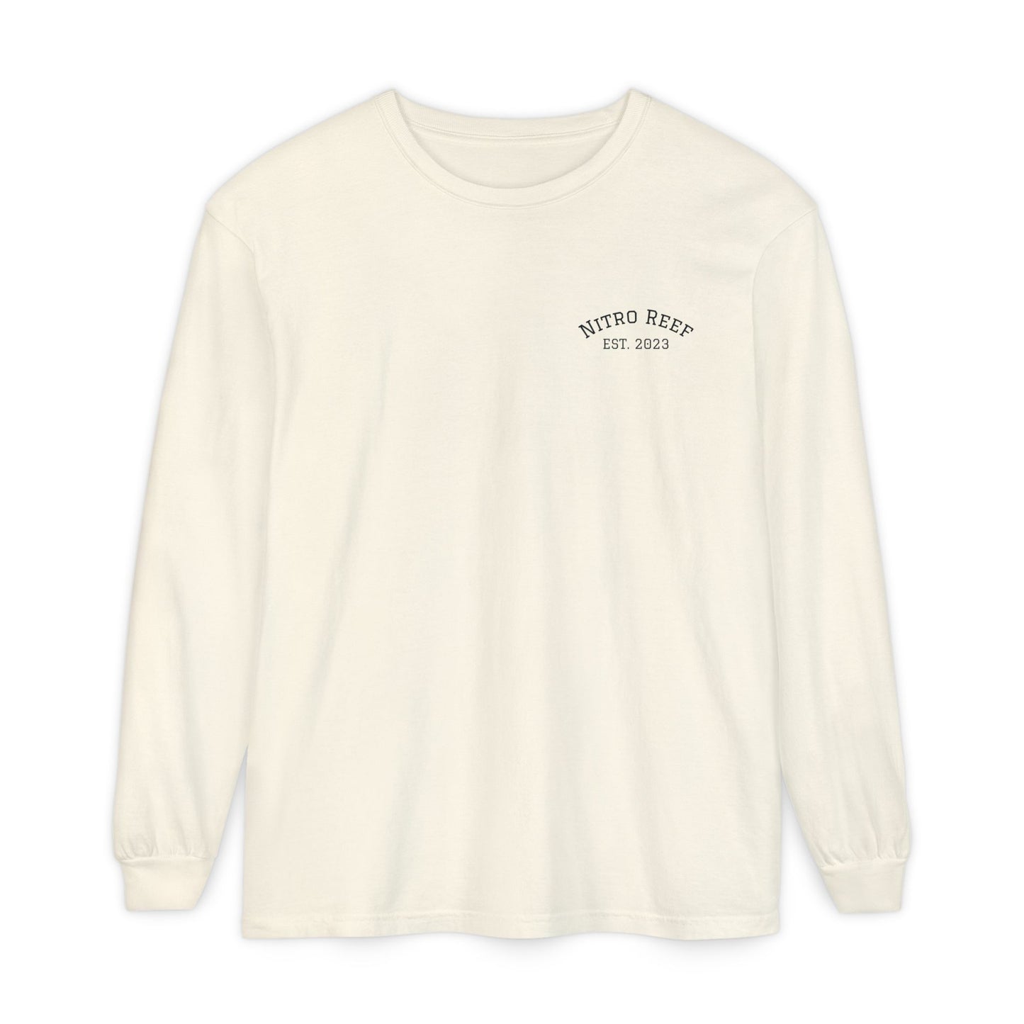 Nitro Reef Boat Long Sleeve T-Shirt — Nautical Fishing & Boating Graphic Tee