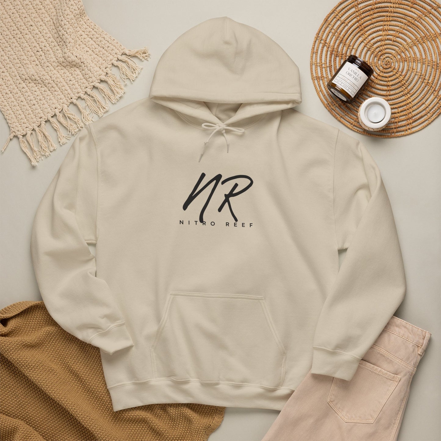 NR Minimal Logo Hoodie — Nico Rose Signature Pullover