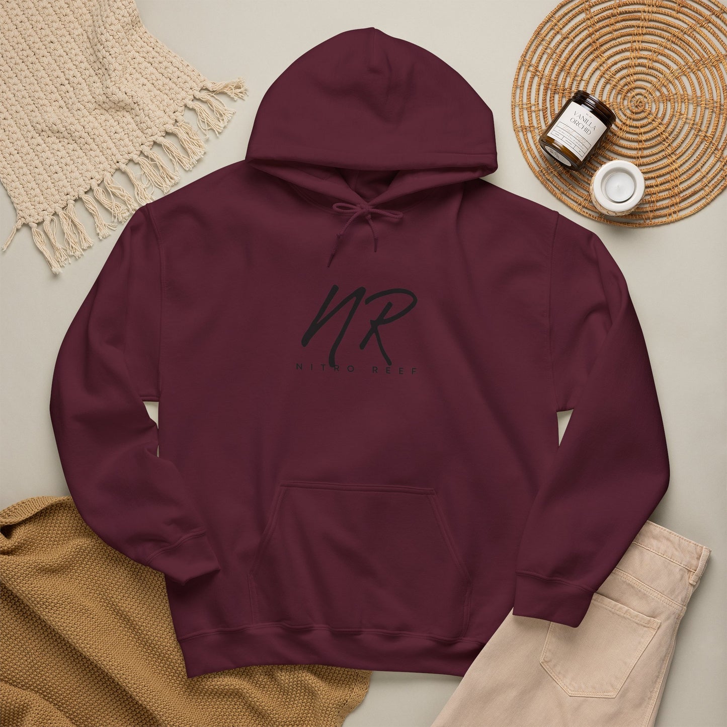 NR Minimal Logo Hoodie — Nico Rose Signature Pullover
