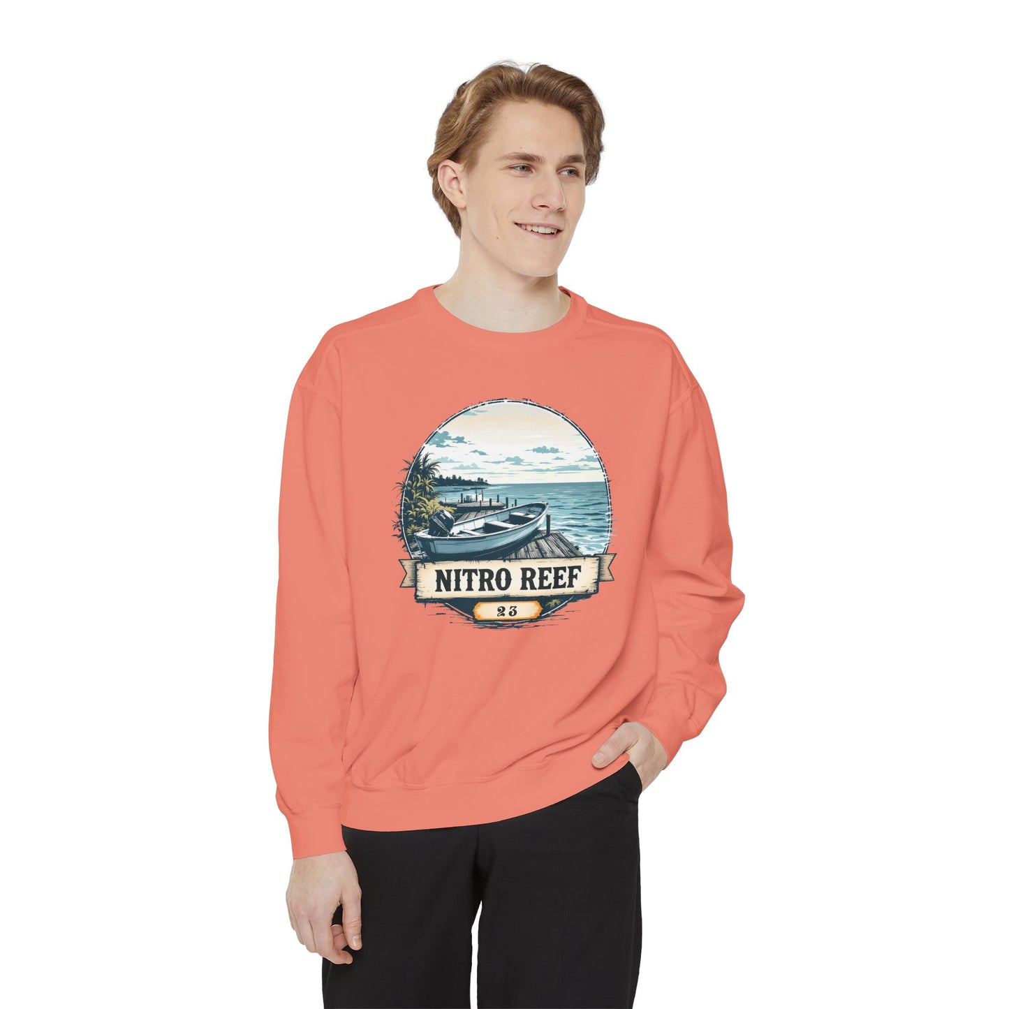 Garment-Dyed Sweatshirt