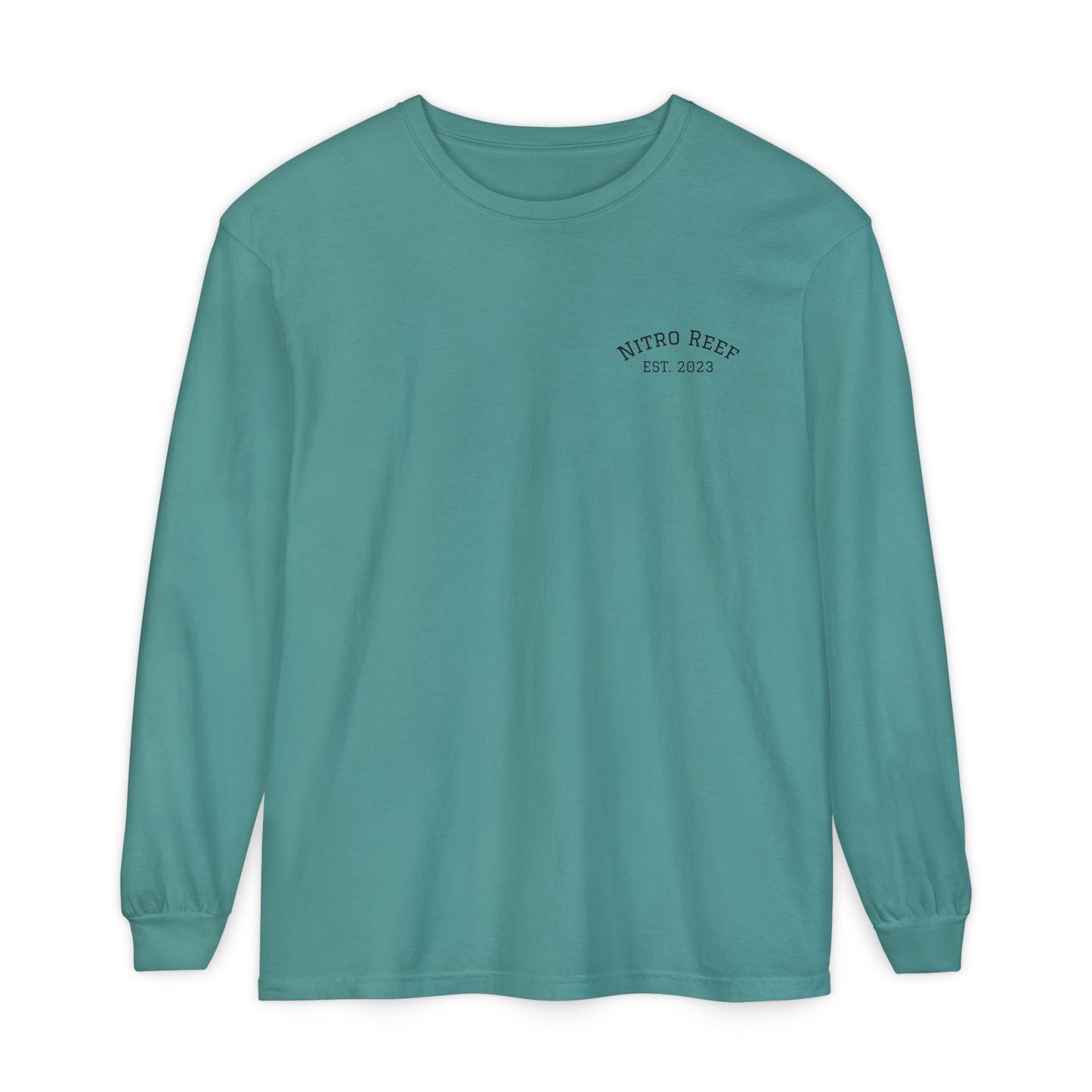 Nitro Reef Boat Long Sleeve T-Shirt — Nautical Fishing & Boating Graphic Tee