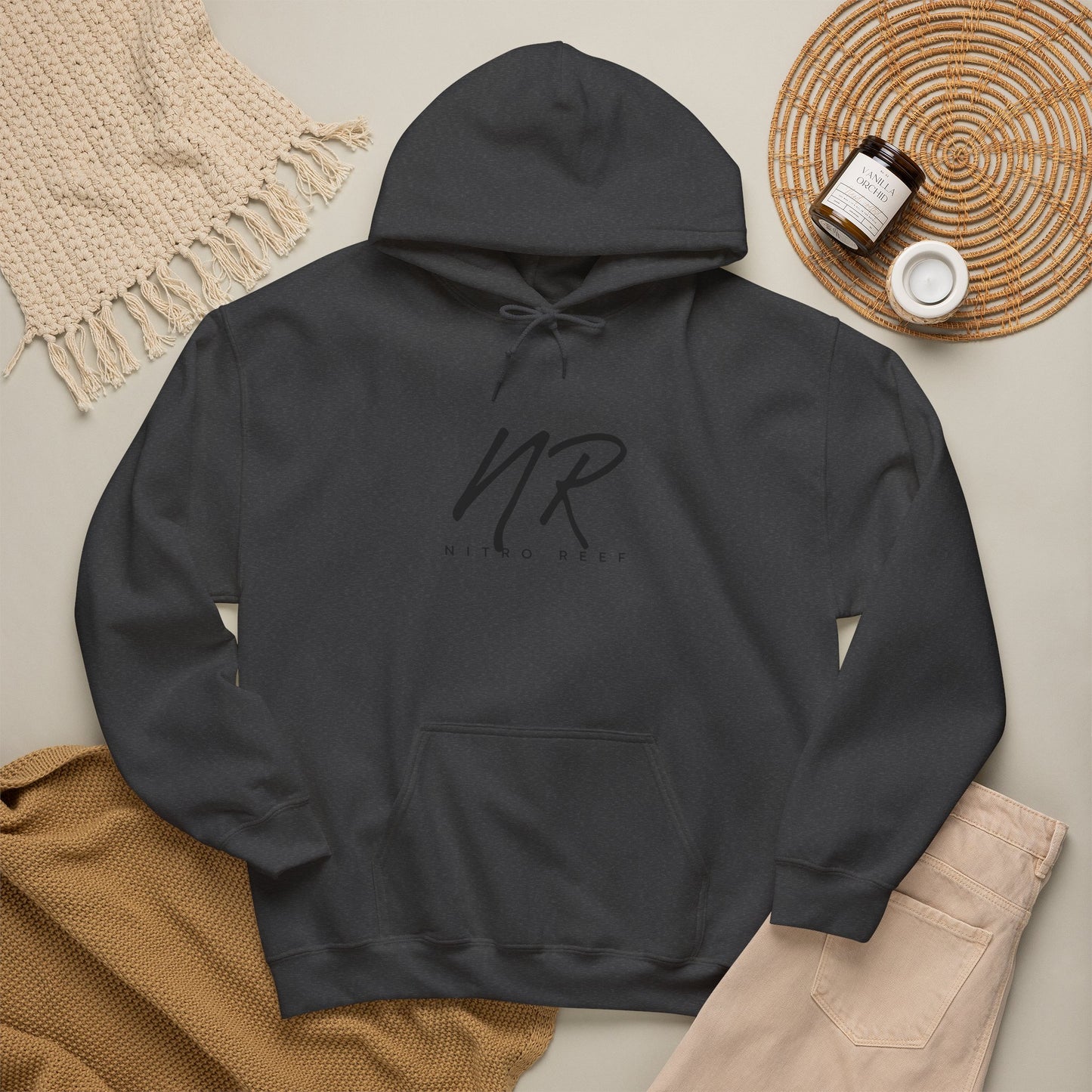 NR Minimal Logo Hoodie — Nico Rose Signature Pullover