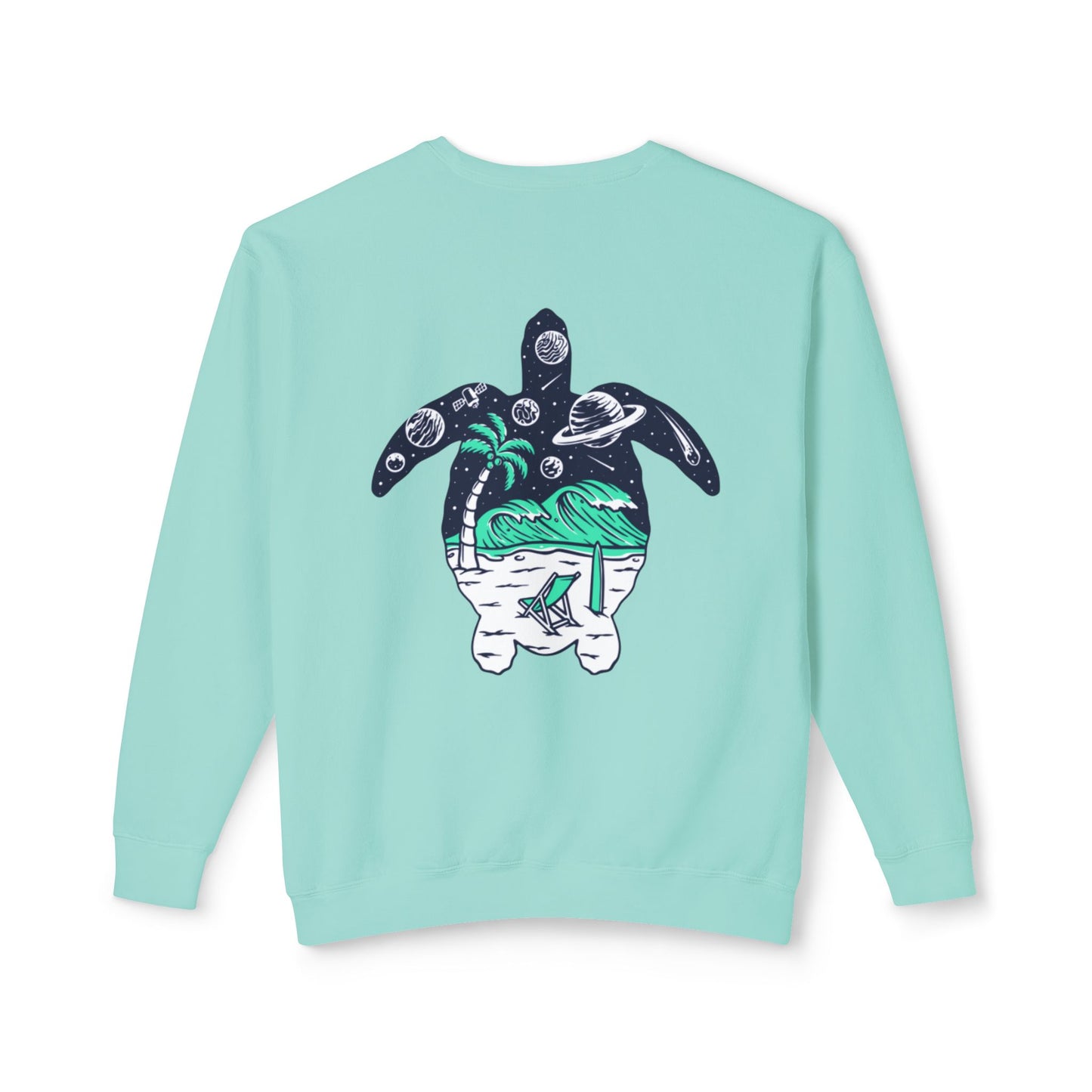 Sea Turtle Beach Crewneck Sweatshirt