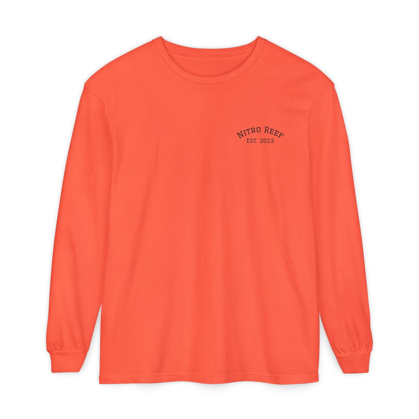 Nitro Reef Boat Long Sleeve T-Shirt — Nautical Fishing & Boating Graphic Tee