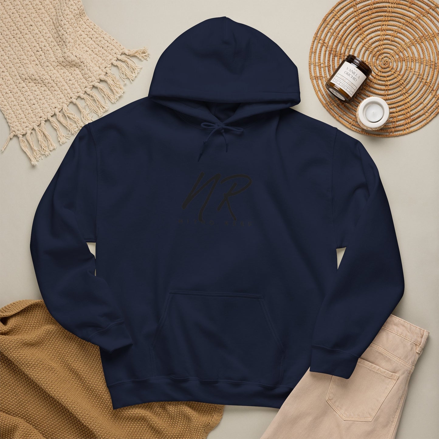 NR Minimal Logo Hoodie — Nico Rose Signature Pullover