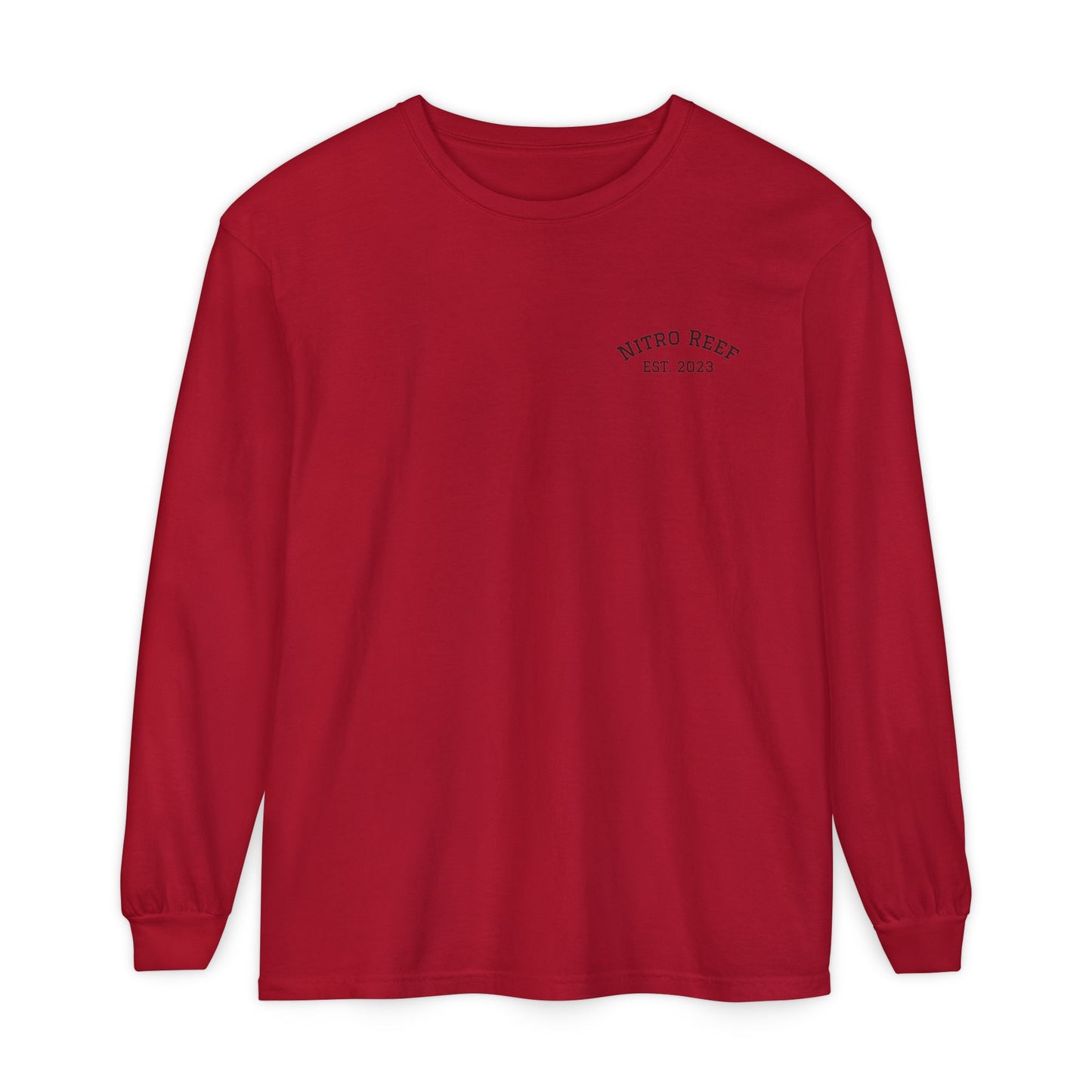Nitro Reef Boat Long Sleeve T-Shirt — Nautical Fishing & Boating Graphic Tee