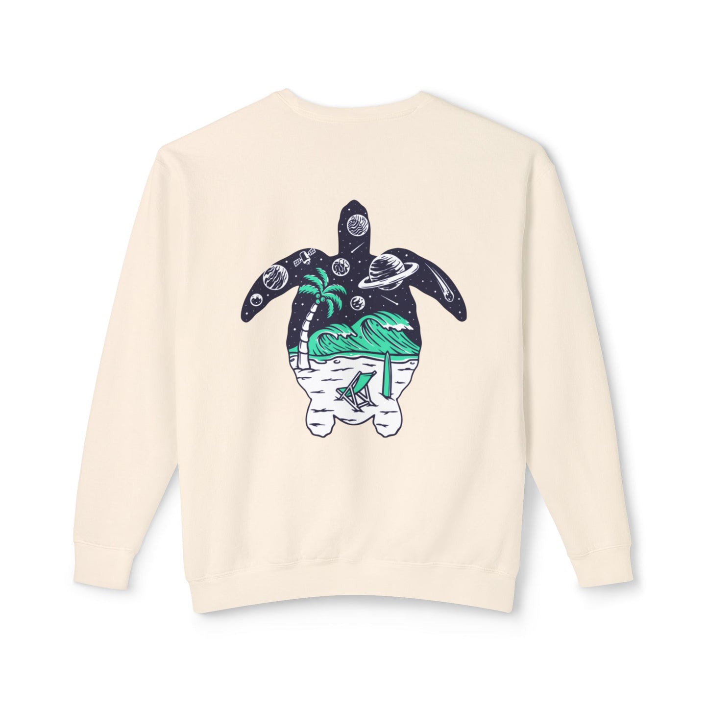 Sea Turtle Beach Crewneck Sweatshirt