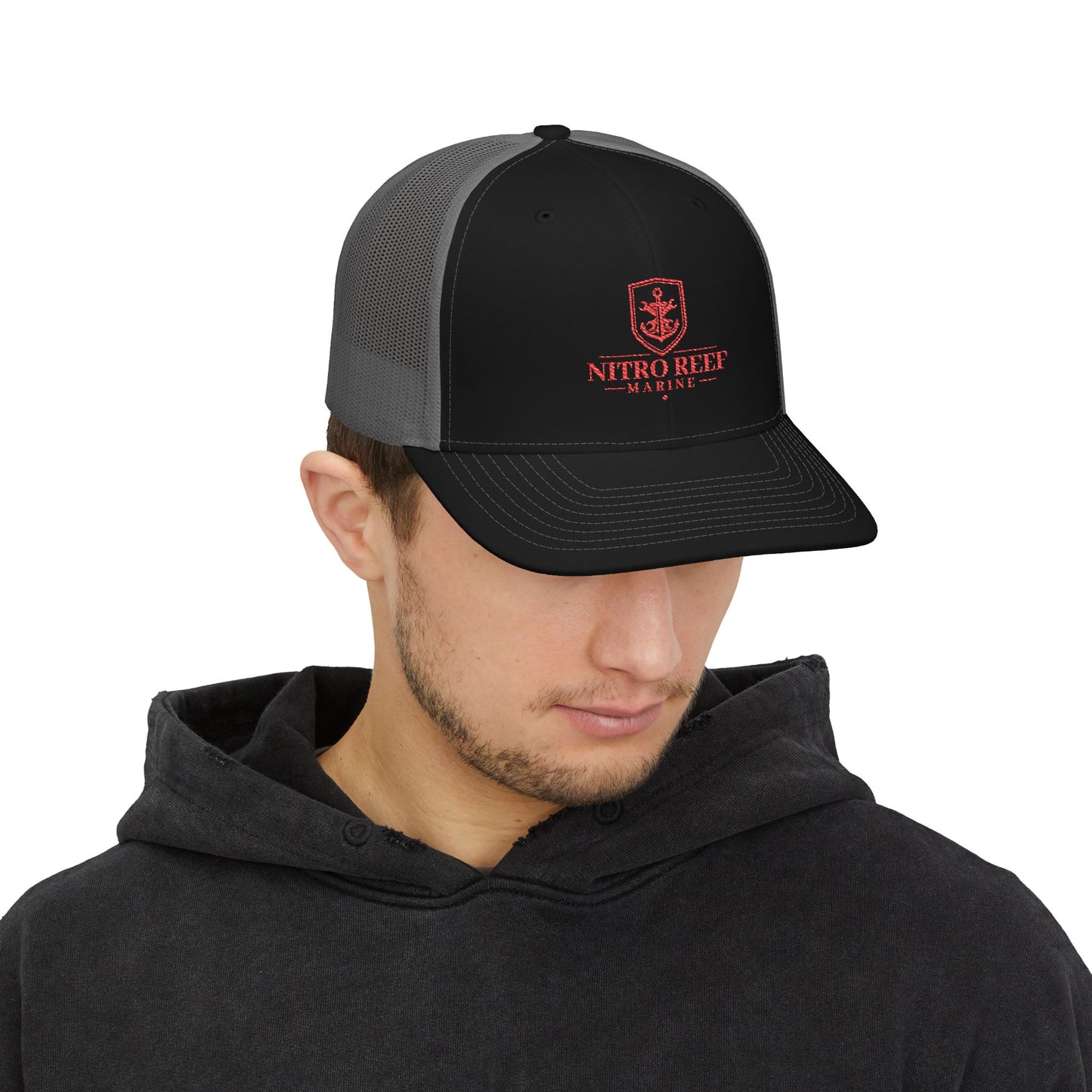 Nitro Reef Marine Embroidered Trucker Cap
